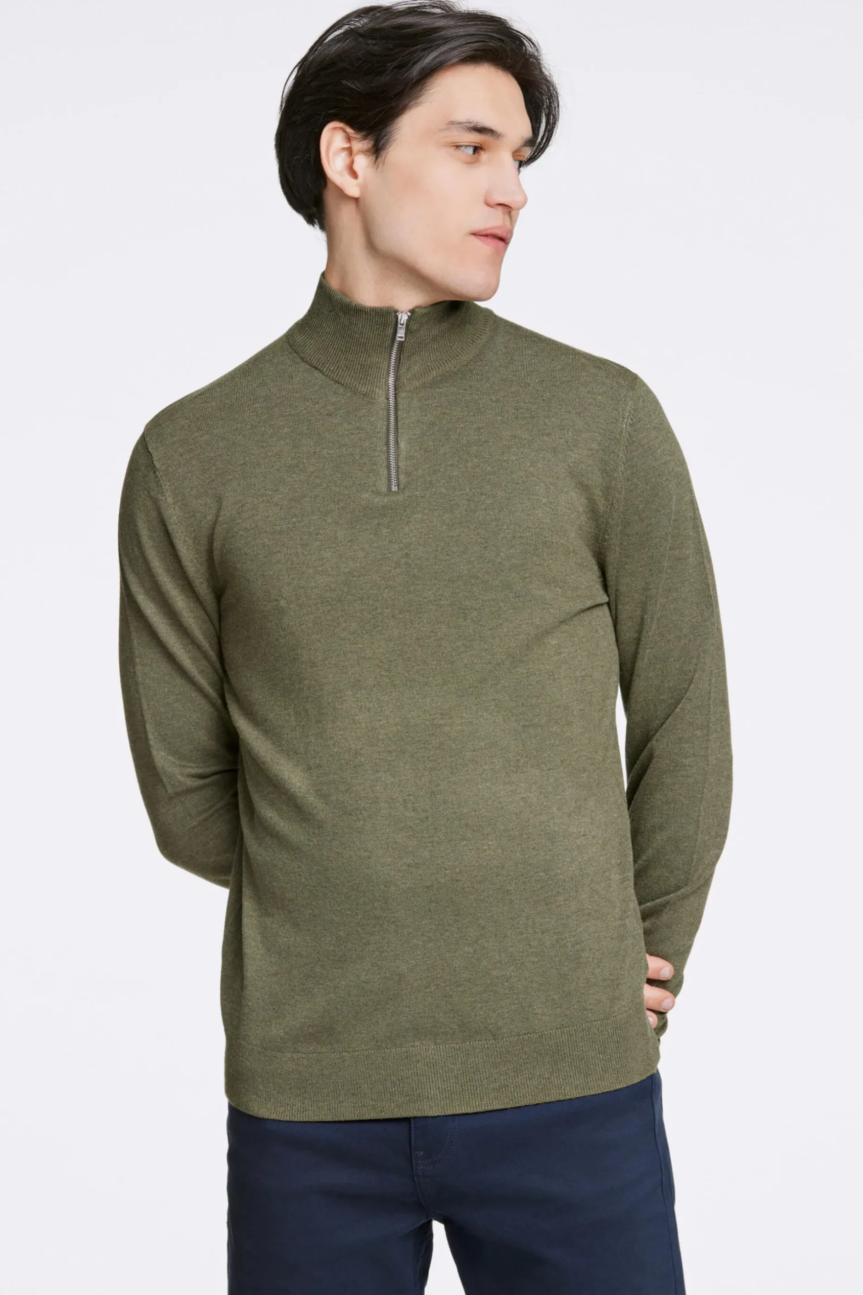 Half-zip